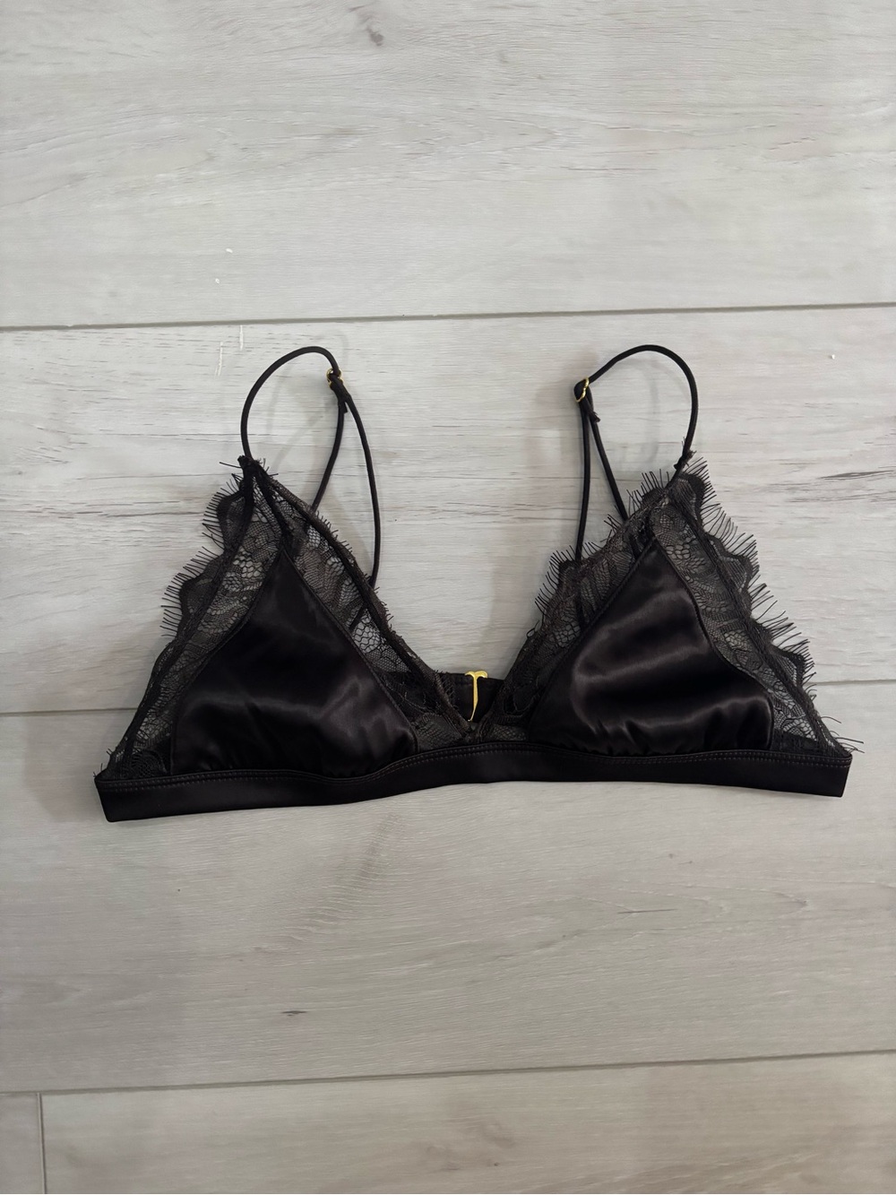 All Things Golden THE LOVER BRALETTE - ESPRESSO M - Picture 8 of 12